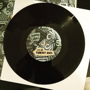 Zwarte 7 inch Vinyl