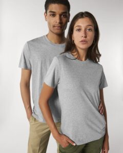 Man en vrouw in Grijze T-Shirt Stanley/Stella